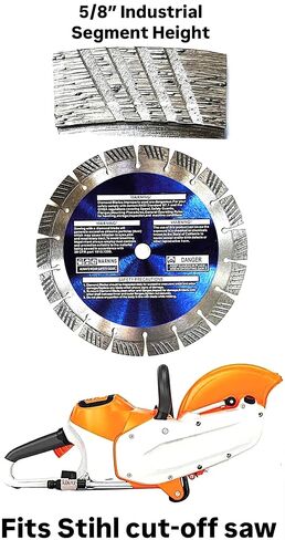 9'' Diamond Blade All-Purpose fits Stihl TSA 230 9-inch Cut Off Machine in Kuwait