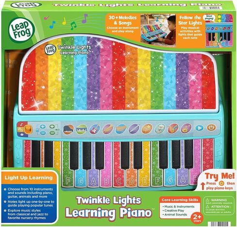 LeapFrog Twinkle Lights Learning Piano Toddler Musical Toy in Kuwait