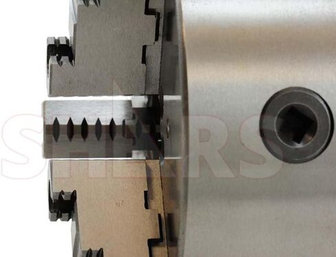 SHARS 8" 3 Jaw Self Centering Scroll Lathe Chucks D1-4 2 Piece Jaws 202-5439 R[ in Kuwait