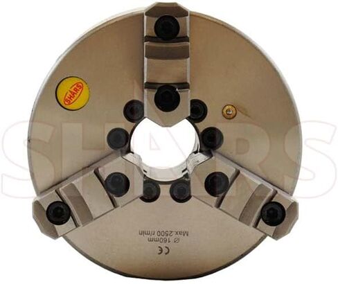 SHARS 8" 3 Jaw Self Centering Scroll Lathe Chucks D1-4 2 Piece Jaws 202-5439 R[ in Kuwait