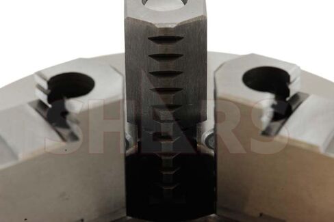 SHARS 8" 3 Jaw Self Centering Scroll Lathe Chucks D1-4 2 Piece Jaws 202-5439 R[ in Kuwait