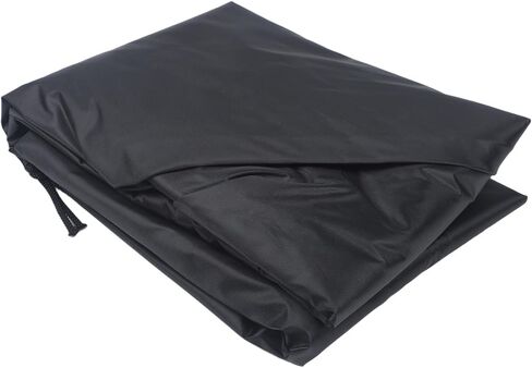 Boat Shaped Sandbox Waterproof Oxford Cloth Canopy Sand Box Garden Play Table Outdoor Green 160x113x22cm 1 Pack(Black) in Kuwait