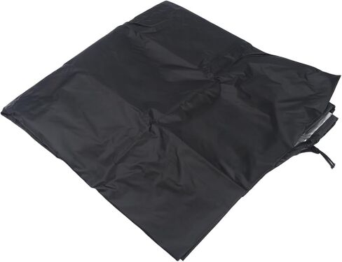 Boat Shaped Sandbox Waterproof Oxford Cloth Canopy Sand Box Garden Play Table Outdoor Green 160x113x22cm 1 Pack(Black) in Kuwait