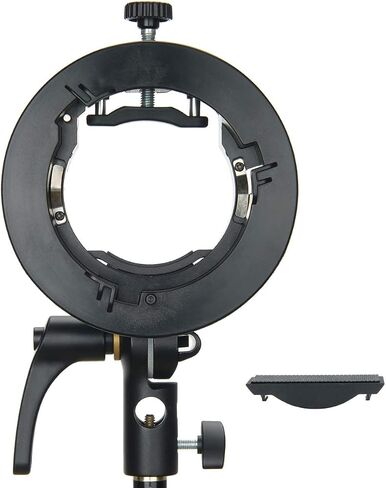 Godox S2 Speedlite Bracket for Bowens Mount | Compatible with GODOX Foldable Softbox, for Godox AD200Pro, AD300Pro, AD400Pro,V1, V860, V850, V480, TT685, TT350 Series in Kuwait