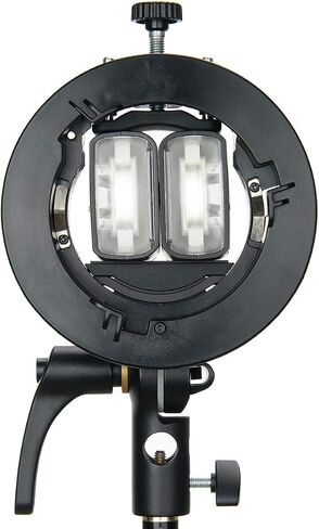 Godox S2 Speedlite Bracket for Bowens Mount | Compatible with GODOX Foldable Softbox, for Godox AD200Pro, AD300Pro, AD400Pro,V1, V860, V850, V480, TT685, TT350 Series in Kuwait
