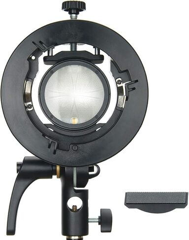 Godox S2 Speedlite Bracket for Bowens Mount | Compatible with GODOX Foldable Softbox, for Godox AD200Pro, AD300Pro, AD400Pro,V1, V860, V850, V480, TT685, TT350 Series in Kuwait