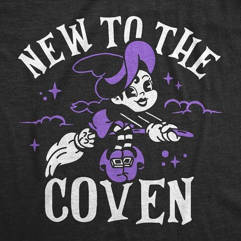 New To The Coven Baby Bodysuit Funny Witch Halloween Jumper For Infants | Funny Onesies, Halloween Clothes for Baby, Cool Onesie, Super soft blend, Novelty Onesie in Kuwait