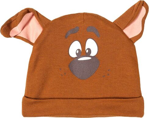 Scooby-Doo! Baby Cosplay Bodysuit & Hat Set Newborn to Infant Sizes (Newborn - 24 Months) in Kuwait