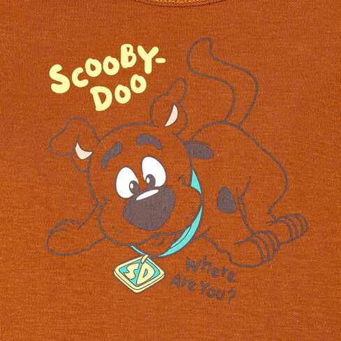 Scooby-Doo! Baby Cosplay Bodysuit & Hat Set Newborn to Infant Sizes (Newborn - 24 Months) in Kuwait