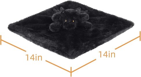 Apricot Lamb Black Dragon Soft Loveys for Babies Security Blanket 14'' in Kuwait