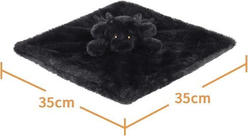 Apricot Lamb Black Dragon Soft Loveys for Babies Security Blanket 14'' in Kuwait