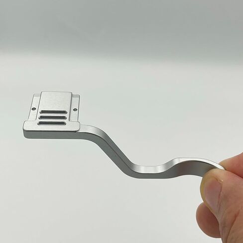 Z f Thumb Up Grip, Aluminum Alloy Metal Thumb Up Rest Hand Grip for Nikon Zf Z f Camera with Hot Shoe Cover Protector Thumb Support Holder, Not Affect The Use of Zf Z f Camera Buttons (Silver) in Kuwait
