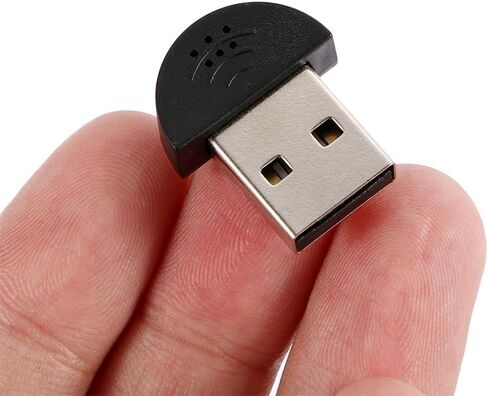 Portable Studio Speech Super Mini USB 2.0 Microphone No Need to Drive for Notebook Lectures Teaching in Kuwait