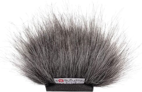 Gutmann Microphone Fur Windscreen Windshield for ZOOM H1essential GREY | Made in Germany in Kuwait