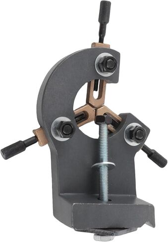 JTLB Mini Lathe Steady Rest, Sturdy Aluminum Alloy Iron Copper Metal Wood Turning Lathe Stabilizer with 3 Contact Support, for 0618 CJ0618A 7x12 7x14 0618 3B Mini Lathes in Kuwait
