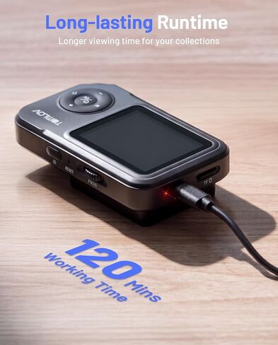 TOMLOV P50 Handheld Digital Microscope: Adjustable Focus Coin Microscope with 2.4" IPS Screen+TOMLOV P10 Microscope for Adults in Kuwait