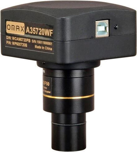 OMAX 720p WiFi Digital Camera for Microscope Compatible with Windows/Mac/iOS/Linux/Android in Kuwait