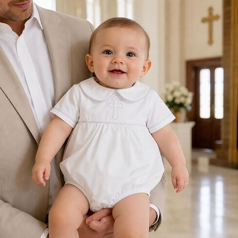 Mud Pie Baby Boys' Mud Pie Children's Boy Cross Poplin Bubble in Kuwait