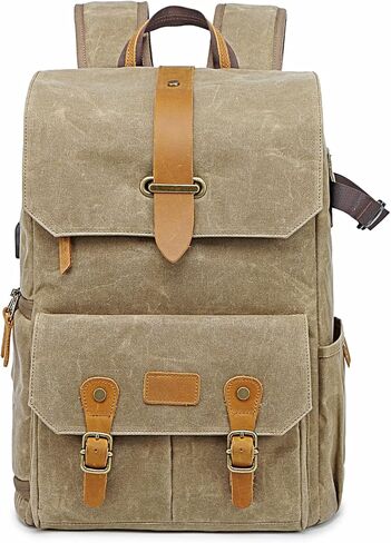 Camera Backpack Bag Big Outdoor Backpack, Travel Backpack- Professional DSLR Camera Bag with Waterproof Rain Cover Laptop Compartment Photograhy Backpack Case in Kuwait