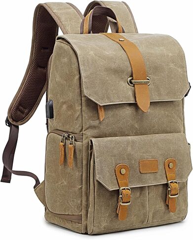 Camera Backpack Bag Big Outdoor Backpack, Travel Backpack- Professional DSLR Camera Bag with Waterproof Rain Cover Laptop Compartment Photograhy Backpack Case in Kuwait