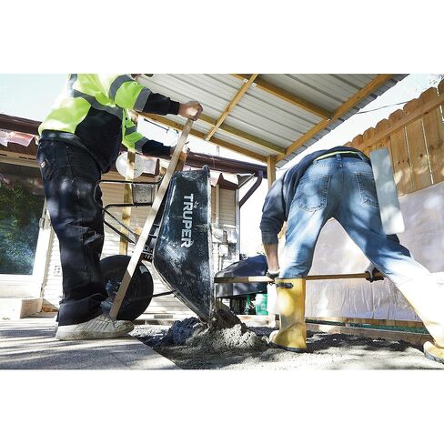 Klutch Electric Cement Mixer, 4.25 Cu. Ft. Drum, 2/3 HP | Easy material loading, Portable mixing setup, Concrete and mortar preparation, Jobsite-ready operation, Easy setup in Kuwait