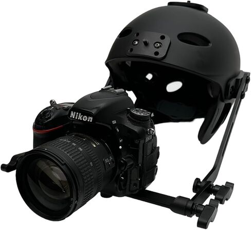 Glide Gear POV 100 Helmet Rig – Smartphone, DSLR – 1st Person View, 3lb Payload, Adjustable Mounts, Counterweight System in Kuwait