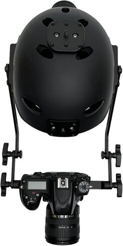 Glide Gear POV 100 Helmet Rig – Smartphone, DSLR – 1st Person View, 3lb Payload, Adjustable Mounts, Counterweight System in Kuwait