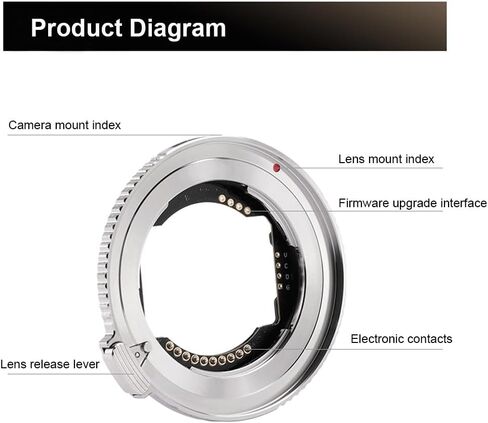 VILTROX E-Z Booster Lens Adapter Auto Focus Ring Mount Lens Converter for E Mount Lens to Nikon Z Mount Camera Z5 Z50 Z6 Z6II Z7II Zfc with Metal Construction in Kuwait