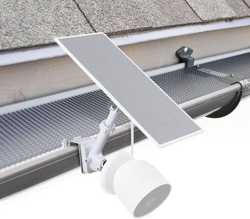 Wasserstein Gutter Mount for Google Nest Cam (Battery) & Solar Panel (Camera & Solar Panel NOT Included) in Kuwait