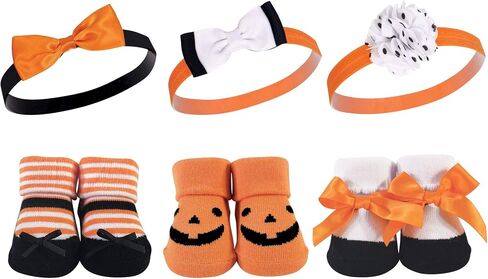 Hudson Baby Girl's Headband and Socks Giftset in Kuwait
