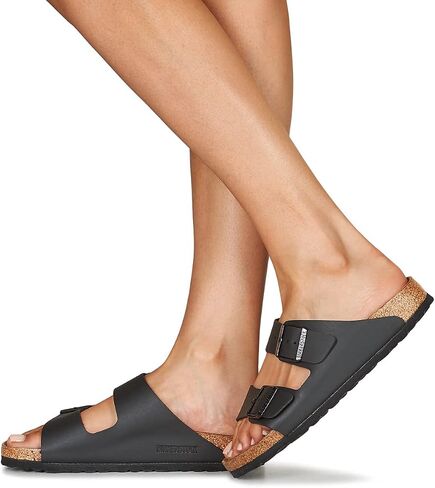 Birkenstock Unisex Arizona Sandal,Black Oiled Leather,37 M EU in Kuwait