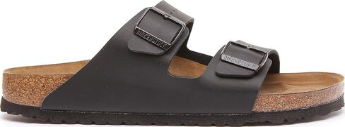 Birkenstock Unisex Arizona Sandal,Black Oiled Leather,37 M EU in Kuwait