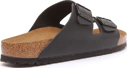 Birkenstock Unisex Arizona Sandal,Black Oiled Leather,37 M EU in Kuwait