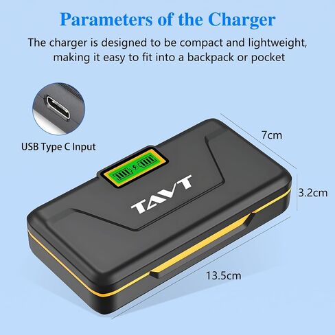 2-Pack NP-FW50 1500mAh Battery & PD20W Fast Charger + SD Card Slots – Compatible with Sony ZV-E10, A6000 A6300 A6400 A6500, A7/A7R/A7S (I & II), NEX-3N/5/6/7, RX10 II-IV, A33, A35, A37, A55 in Kuwait