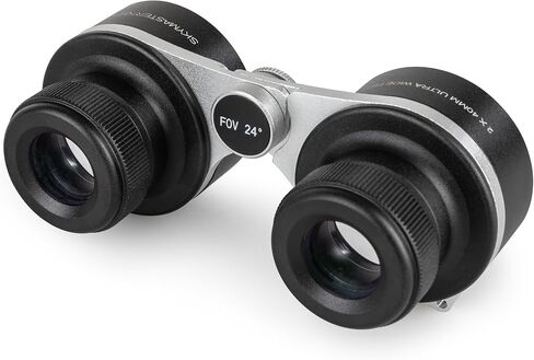 Celestron SkyMaster Gemini 2x40 Ultra-Wide Low-Power Astronomy Binocular | Ideal for Meteors and Comets, 24° Field of View to See Whole Constellations, Fully Multi-Coated, Bright Steady Handheld View in Kuwait