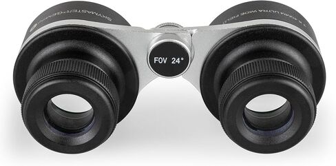 Celestron SkyMaster Gemini 2x40 Ultra-Wide Low-Power Astronomy Binocular | Ideal for Meteors and Comets, 24° Field of View to See Whole Constellations, Fully Multi-Coated, Bright Steady Handheld View in Kuwait