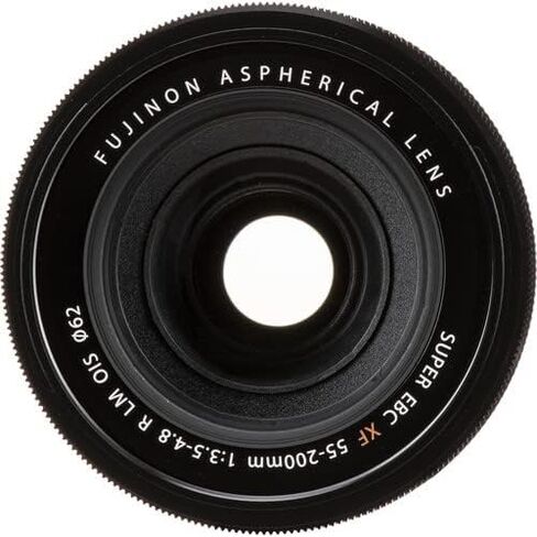 Fujifilm XF 55-200mm f/3.5-4.8 R LM OIS Lens (Black) Bundle with Additional Accessories | Fuji XF 55-200mm in Kuwait
