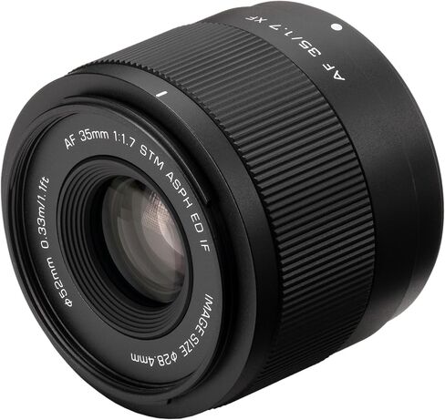 VILTROX 35mm f/1.7 F1.7 Auto Focus Large Aperture APS-C Prime Lens Compatible with Fuji X-Mount Cameras X-T5 X-T4 X-T30 II X-S10 X-T200 X-T30 X-T20 X-H1 X-H2 X-E3 X-T3 X-T100 X-PRO2 in Kuwait