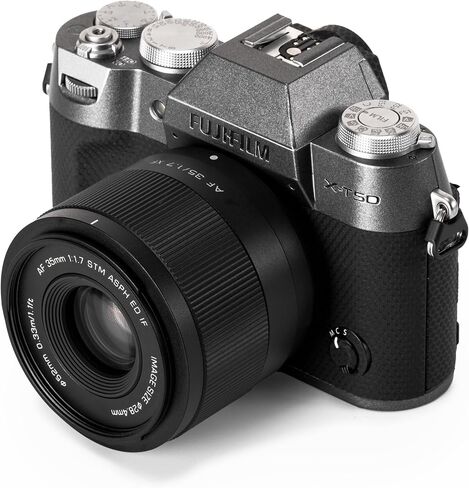 VILTROX 35mm f/1.7 F1.7 Auto Focus Large Aperture APS-C Prime Lens Compatible with Fuji X-Mount Cameras X-T5 X-T4 X-T30 II X-S10 X-T200 X-T30 X-T20 X-H1 X-H2 X-E3 X-T3 X-T100 X-PRO2 in Kuwait