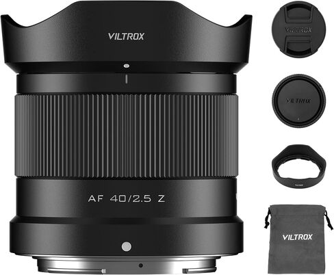 VILTROX AF 15mm F1.7 Air Lens for Nikon Z Mount, f/1.7 Large Aperture APS-C Auto Focus Prime Lens Compatible with Nikon Z-Mount Mirrorless Cameras Z5, Z50, Z6, Z6II, Z7, Z7II, ZFC, Z30, Z9, Z8, ZF in Kuwait