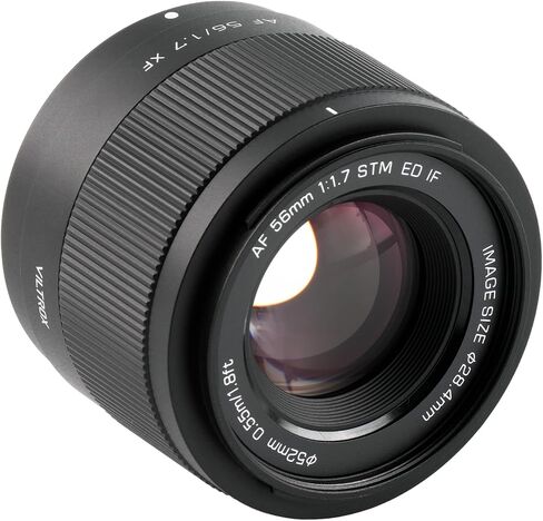 VILTROX 56mm F1.7 Fuji X-Mount Lens, AF 56mm f/1.7 X APS-C Autofocus Prime Lens, 85mm Equivalent Large Aperture Portrait Lens for X-T30 X-T50 X-S10 X-E4 X-Pro3 X-M5 Mirrorless Cameras in Kuwait