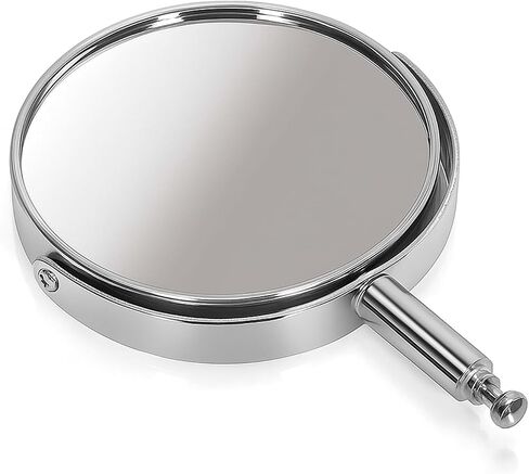 Microscope Reflecting Mirror, Plane Concave Mirror for XSP Series Biological Microscopes 360 Degree Rotation Light Reflector Replacement Part (Metal Bracket) in Kuwait