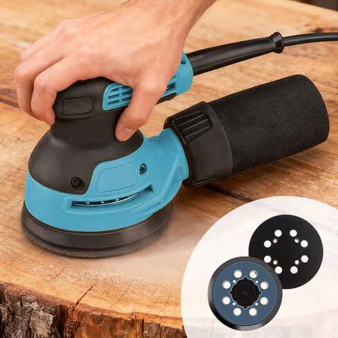 for Dewalt Orbital Sander Replacement Pad: 5 Inch 8 Hole Hook & Loop Pad for Dewalt Orbital Sander DWE6423, DWE6421, DCW210B, N329079 Model 4 Screw Holes 2-Pack in Kuwait