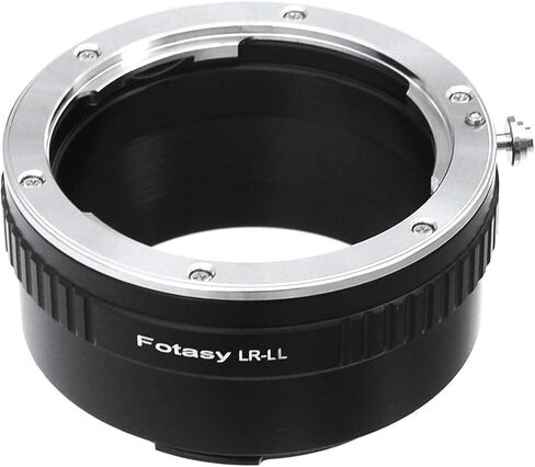 Fotasy Leica R Mount Lens to L Adapter, Copper, LR Lens Adapter to L Mount, Compatible with Panasonic S1 S1H S1R S4 S5 Leica SL SL2 TL2 TL Leica T Sigma fp fp L Mirrorless Camera in Kuwait
