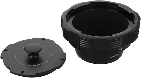 Fotodiox Pro Lens Mount Adapter for BNCR (Blimped Newsreel Camera Reflex) Cinema Lenses to Sony Alpha E-Mount Mirrorless Camera Body, Black in Kuwait
