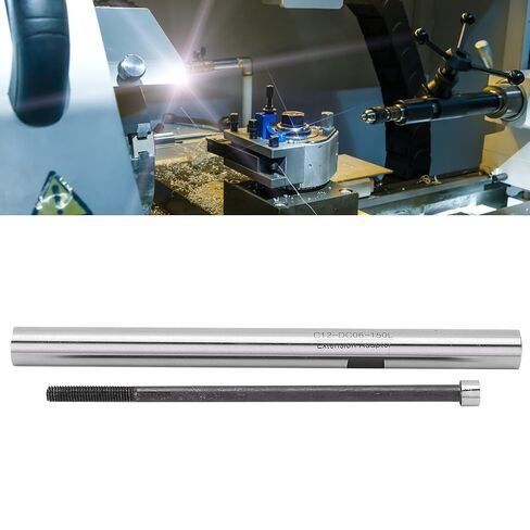 Speed Steel Lathe, Pull Back Type 150mm, Vibration for CNC Milling Machines, Drilling and Lathes, with Internal Cooling System in Kuwait