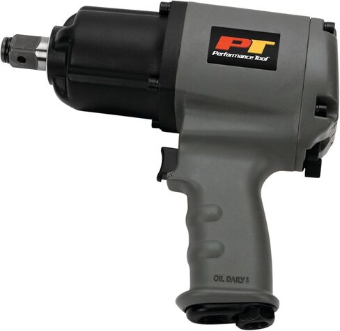 Performance Tool M625 1/2 in. Drive Super Duty Air Impact Wrench | Automotive mechanic tool. Twin hammer clutch with 550 ft/lbs max torque. Built-in 6-setting air regulator in Saudi Arabia
