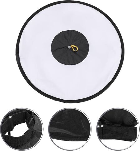 Vaguelly Camera Light Reflector Flash Diffuser Portable Photography Lighting Accessory with Cloth Material for Even and Smooth Light for Video and Travel Use in Kuwait