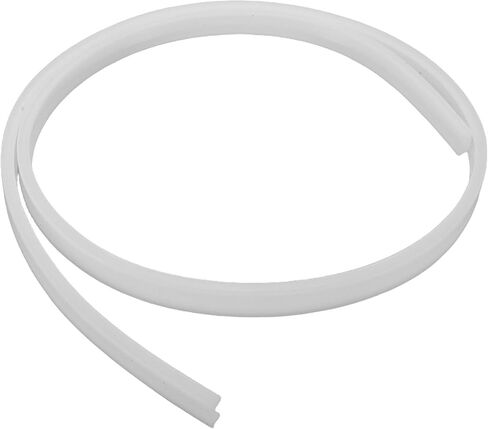 BESPORTBLE LED Strip Light Diffuser Channel Easy Installation with Arc-Shaped Design PVC Strong Light Shielding Effect White Flexible Cover for Residential and DIY Lighting Upgrades in Saudi Arabia