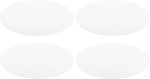4pcs round Acrylic Lamp Shade Diffuser Panel with High Light Transmittance and Sturdy Installation for Ceiling Light Fixtures Suitable for Dining Room and Party Use in Kuwait